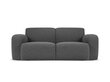 Kahden hengen sohva Windsor & Co Lola, 170x95x72 cm, tummanharmaa hinta ja tiedot | Sohvat ja vuodesohvat | hobbyhall.fi