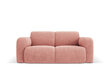 Kahden hengen sohva Windsor & Co Lola, 170x95x72 cm, roosa hinta ja tiedot | Sohvat ja vuodesohvat | hobbyhall.fi