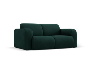 Kahden hengen sohva Windsor & Co Lola, 170x95x72 cm, tummanvihreä hinta ja tiedot | Sohvat ja vuodesohvat | hobbyhall.fi
