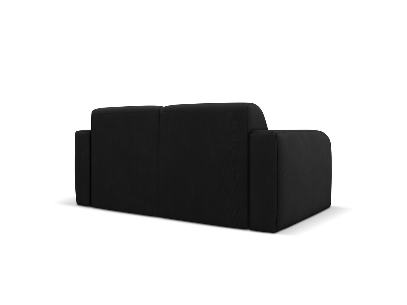 Kahden hengen sohva Windsor & Co. Lola, 170x95x72 cm, musta hinta ja tiedot | Sohvat ja vuodesohvat | hobbyhall.fi