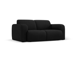 Kahden hengen sohva Windsor & Co. Lola, 170x95x72 cm, musta hinta ja tiedot | Sohvat ja vuodesohvat | hobbyhall.fi