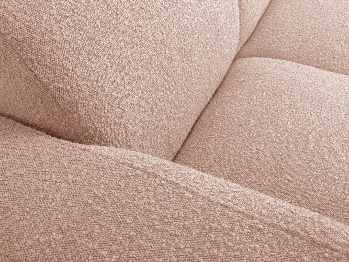 Kolmen istuttava sohva Windsor & Co Lola, 235x95x72 cm, roosa hinta ja tiedot | Sohvat ja vuodesohvat | hobbyhall.fi