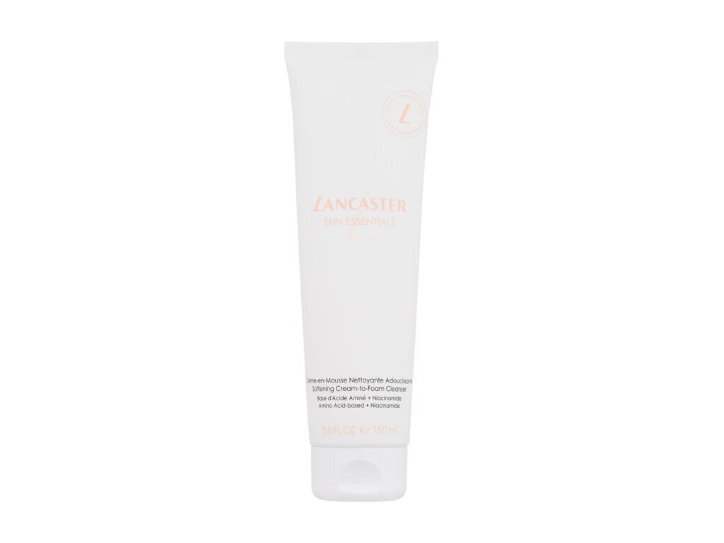 Lancaster Skin Essentials Cream-to-Foam Cleanser kasvojen puhdistusvaahto, 150 ml hinta ja tiedot | Kasvojen puhdistusaineet | hobbyhall.fi