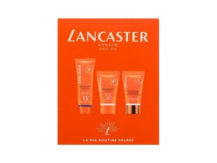 Sun set Lancaster Lancaster Sun Care Face Cream, 50 ml: aurinkovoide kasvoille Sun Beauty, 50 ml + aurinkosuojavartalovoide Sun Beauty, 50 ml + aurinkosuojavoide Golden Tan Maximizer, 50 ml hinta ja tiedot | Aurinkovoiteet | hobbyhall.fi
