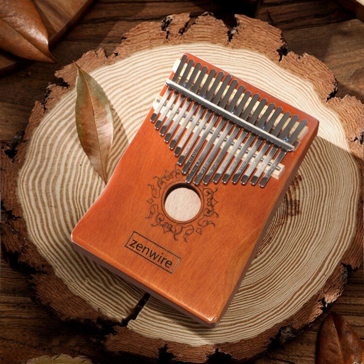 Kalimba afrikkalainen soitin Zanza Mbira Zenwire K-01 hinta ja tiedot | Perkussiosoittimet | hobbyhall.fi