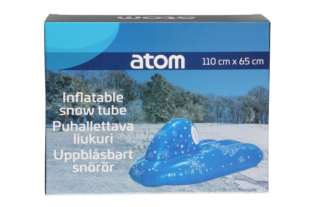 Atom kelkka, sininen hinta ja tiedot | Pulkat, liukurit ja kelkat | hobbyhall.fi