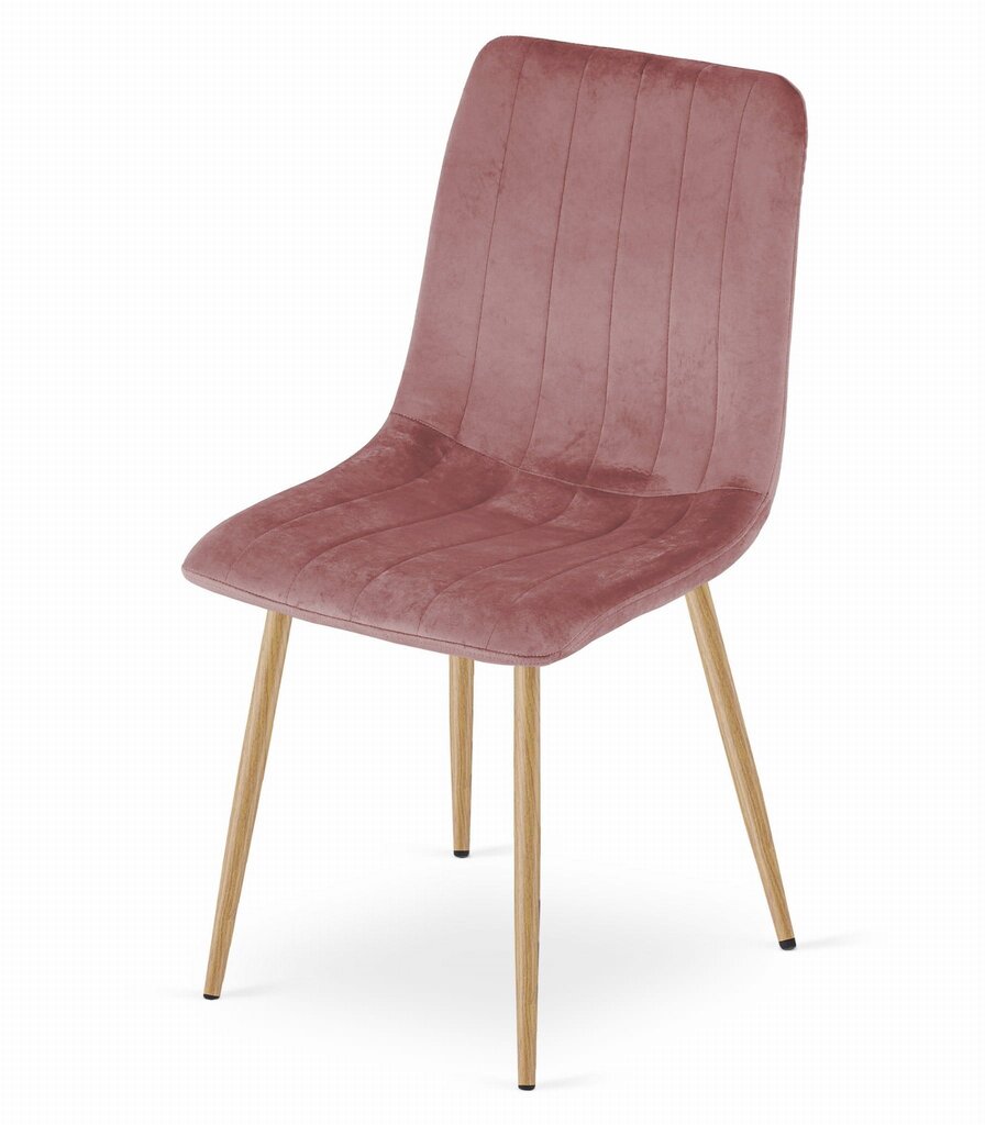 4 tuolin setti Lava, pinkki hinta ja tiedot | Ruokapöydän tuolit | hobbyhall.fi