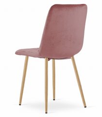 3 tuolin setti Lav, roosa hinta ja tiedot | Ruokapöydän tuolit | hobbyhall.fi