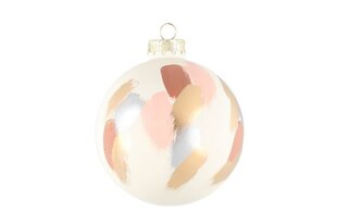 Joulukuusenkoristesetti Winteria Glass Bauble Art, 8 cm, 3 kpl hinta ja tiedot | Winteria Joulu | hobbyhall.fi