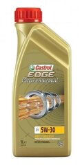 Castrol Edge Professional Titanium FST C1 5W30 moottoriöljy, 1L hinta ja tiedot | Moottoriöljyt | hobbyhall.fi