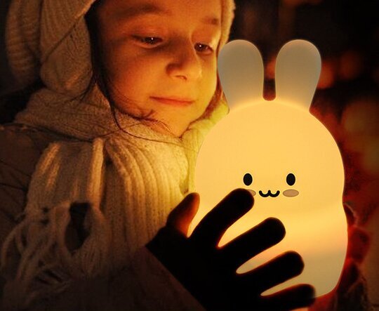Lasten yövalo Rabbit + kaukosäädin hinta ja tiedot | Lastenhuoneen valaisimet | hobbyhall.fi