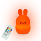 Lasten yövalo Rabbit + kaukosäädin hinta ja tiedot | Lastenhuoneen valaisimet | hobbyhall.fi