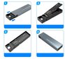 Kotelo SSD NVME / SATA PCIe M.2 USB-C M2 Gen2 hinta ja tiedot | Adapterit | hobbyhall.fi