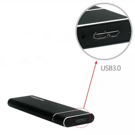 USB 3.0 NGFF m.2 SSD-sovitin m2 SATA-kotelo hinta ja tiedot | Muistitikut | hobbyhall.fi
