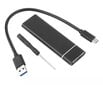 USB 3.0 NGFF m.2 SSD-sovitin m2 SATA-kotelo hinta ja tiedot | Adapterit | hobbyhall.fi