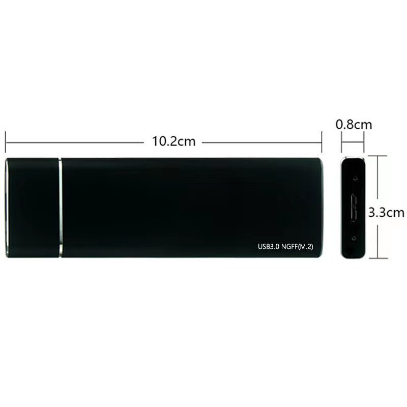 USB 3.0 NGFF m.2 SSD-sovitin m2 SATA-kotelo hinta ja tiedot | Muistitikut | hobbyhall.fi