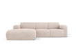 Windsor & Co Lola divaanisohva, vasen, 250x170x72 cm, beige hinta ja tiedot | Kulmasohvat ja divaanisohvat | hobbyhall.fi