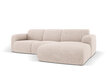 Windsor & Co Lola divaanisohva, oikea, 250x170x72 cm, beige hinta ja tiedot | Kulmasohvat ja divaanisohvat | hobbyhall.fi