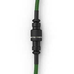 Glorious PC Gaming Race Coiled Cable, Forest Green hinta ja tiedot | Adapterit | hobbyhall.fi