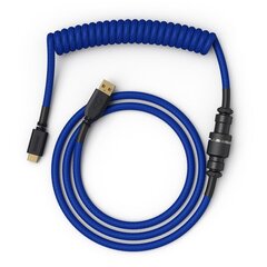 Glorious PC Gaming Race Coiled Cable Cobalt hinta ja tiedot | Adapterit | hobbyhall.fi