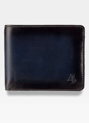 Visconti nahkainen lompakko AT60, sininen hinta ja tiedot | Miesten lompakot | hobbyhall.fi