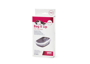 Savic Bag It Up -hiekkalaatikkopussit, 67x48cm, 6 kpl hinta ja tiedot | Eläinten hoitotuotteet | hobbyhall.fi