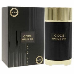 Parfyymi Code Marron Oud Edp naisille/miehille, 100 ml hinta ja tiedot | Code Hajuvedet ja kosmetiikka | hobbyhall.fi