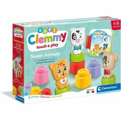 Hahmot, palikat ja kirja vauvoille Clementoni Clemmy, 9 kpl hinta ja tiedot | Vauvan lelut | hobbyhall.fi