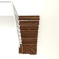 Modulaarinen portaikko Comfort Top Turn Minka Valkoinen / Pyökki 1/4 kierrosta. Korkeus 312 cm. hinta ja tiedot | Portaat | hobbyhall.fi