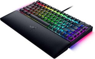 Razer BlackWidow V4 75%, Orange Switch, Black, US hinta ja tiedot | Näppäimistöt | hobbyhall.fi