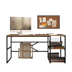 Työpöytä Asir, 160x75x60cm, beige hinta ja tiedot | Tietokonepöydät ja työpöydät | hobbyhall.fi