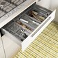 Laatikko Sistemo Organizer 3 22,5 x 7,5 x 5 cm läpinäkyvä/vaaleanharmaa hinta ja tiedot | Elintarvikkeiden säilytysastiat | hobbyhall.fi