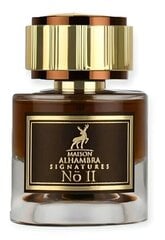 Tuoksu miehille Maison Alhambra Signatures No.II Edp, 50ml hinta ja tiedot | Miesten hajuvedet | hobbyhall.fi