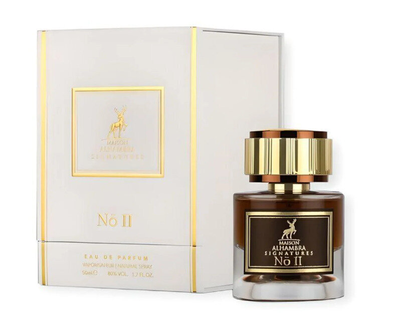 Tuoksu miehille Maison Alhambra Signatures No.II Edp, 50ml hinta ja tiedot | Miesten hajuvedet | hobbyhall.fi