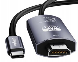 USB-C 3.1 Type C -sovitin HDMI 4K MHL -kaapeliin 200 cm hinta ja tiedot | Zenwire Tietokoneet ja pelaaminen | hobbyhall.fi