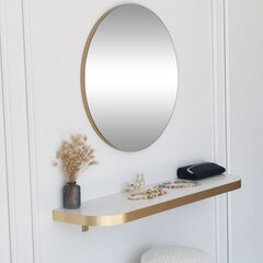 Peili Asir, 60x0,18cm, kultainen hinta ja tiedot | Kylpyhuonepeilit | hobbyhall.fi