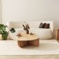 Sohvapöytä Asir, 90x60x30cm, 85x35x30cm, beige hinta ja tiedot | Sohvapöydät | hobbyhall.fi