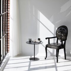 Sivupöytä Asir, 50x50x50cm, musta/harmaa hinta ja tiedot | Sohvapöydät | hobbyhall.fi