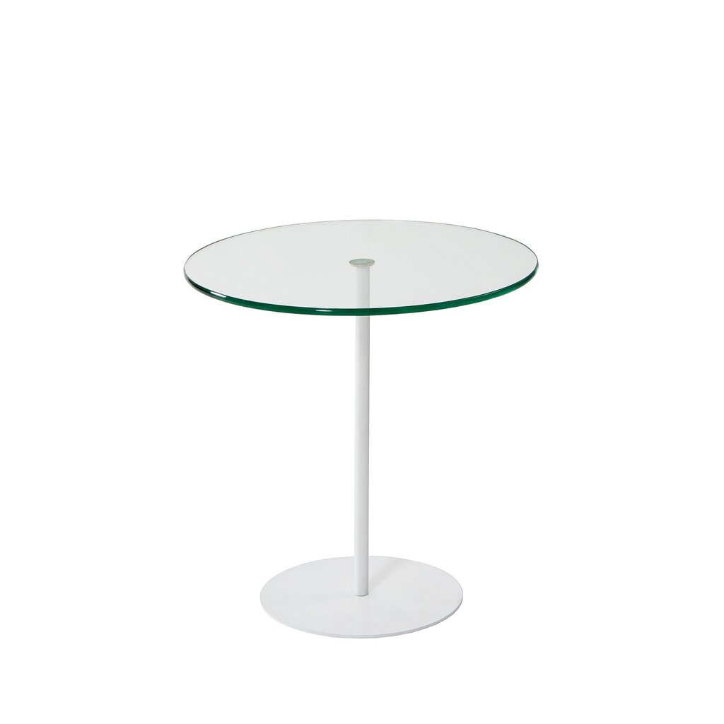 Sivupöytä Asir, 50x50x50cm, valkoinen hinta ja tiedot | Sohvapöydät | hobbyhall.fi