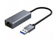 USB 3.0 Fast Ethernet sovitin RJ45 LAN A Zenwire hinta ja tiedot | Adapterit | hobbyhall.fi