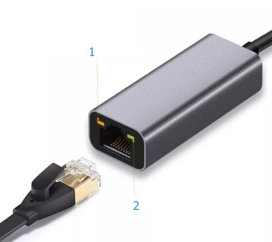 USB 3.0 Fast Ethernet sovitin RJ45 LAN A Zenwire hinta ja tiedot | Adapterit | hobbyhall.fi