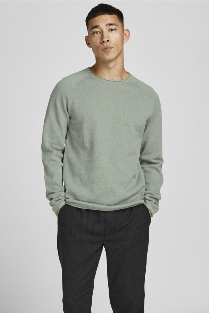 Huppari JACK &amp; JONES 12157321SLATEGRAY-L hinta ja tiedot | Miesten neuleet ja villapaidat | hobbyhall.fi