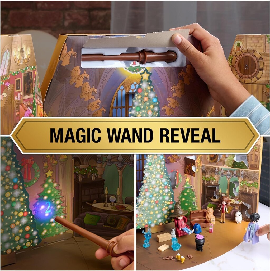 Harry Potter Joulukalenteri Magic Wand 2023 (6067358) hinta ja tiedot | Tyttöjen lelut | hobbyhall.fi