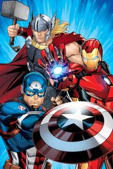 Disney Avengers Heroes -peitto, 100x150 cm hinta ja tiedot | Päiväpeitot ja huovat | hobbyhall.fi