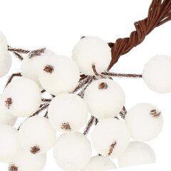 Keinopihlaja Frozen White 12 mm, 20 kpl. hinta ja tiedot | Springos Joulu | hobbyhall.fi