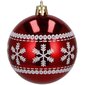 Joulupallot, punainen - valkoinen, 30 kpl. hinta ja tiedot | Joulukuusen koristeet | hobbyhall.fi