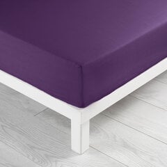 Douceur d'Intérieur Allover -muotoonommeltu lakana, tumman violetti, 180 x 200 cm hinta ja tiedot | Lakanat | hobbyhall.fi