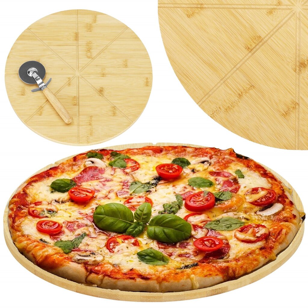 Springa pizzan leikkuulauta, 33 cm hinta ja tiedot | Leikkuulaudat | hobbyhall.fi