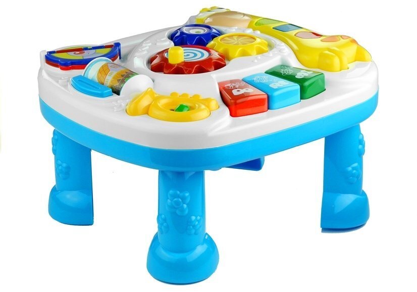 Lasten opettavainen leikkipöytä 2 in 1 hinta ja tiedot | Kehittävät lelut | hobbyhall.fi