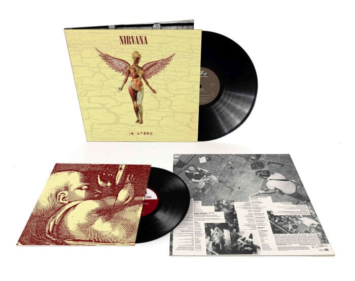 1 LP + 1 Single 10" NIRVANA In Utero (30th Anniversary, Limited Edition, Remastered) Vinyylilevy hinta ja tiedot | Vinyylilevyt, CD-levyt, DVD-levyt | hobbyhall.fi